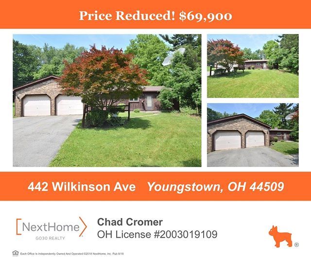 330Homes's tweet photo. Ranch home within walking distance to Mill Creek Park just reduced to $69,900.00 Call any one of our well qualified agents to tour this home! 330.629.8888 or https://t.co/s5W3la3TBf https://t.co/mhadfdTCL1 https://t.co/TTfHp4wQmc