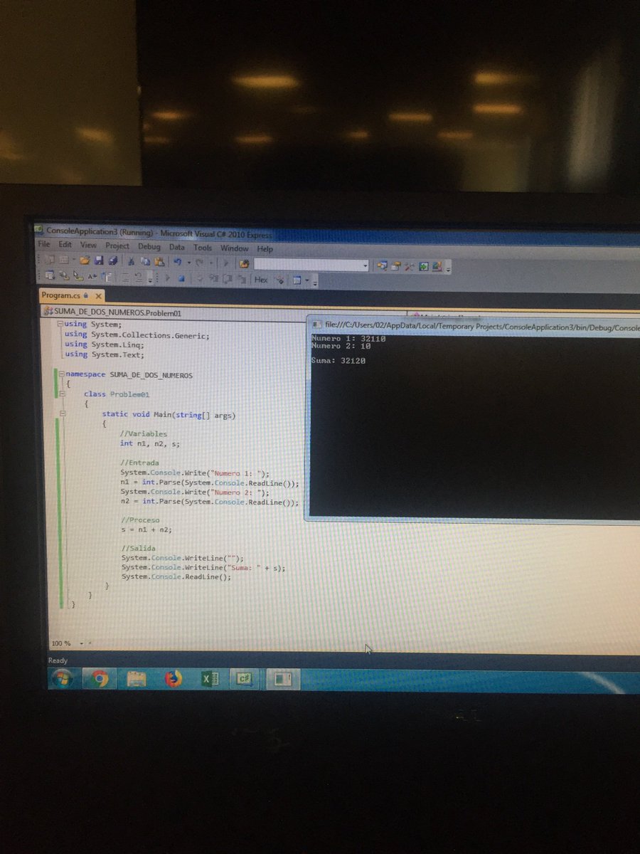 Rogelio49528229's tweet photo. Primera actividad exitosa de Programación 1. #RDEMX https://t.co/0veVOQAVM3