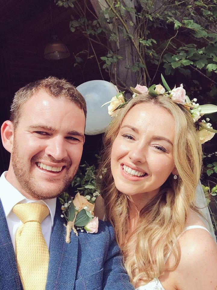 Mrs_RobertsonRO's tweet photo. First selfie as Mr and Mrs xxx 22.08.2018 xxx #lovehim #wedding #brideandgroom #mrandmrs #therobertsonwedding #selfie #nancarrowfarm #cornwallwedding https://t.co/ee9WvqpquK