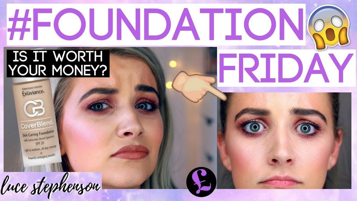 LuceStephenson's tweet image. #FoundationFriday: @ExuvianceUK CoverBlend Skincaring Foundation Review + Demo buff.ly/2MSu1lQ

#smallbloggers #smallblog #smallstreamers #smallyoutuberarmy