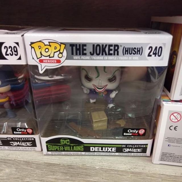 joker funko pop jim lee
