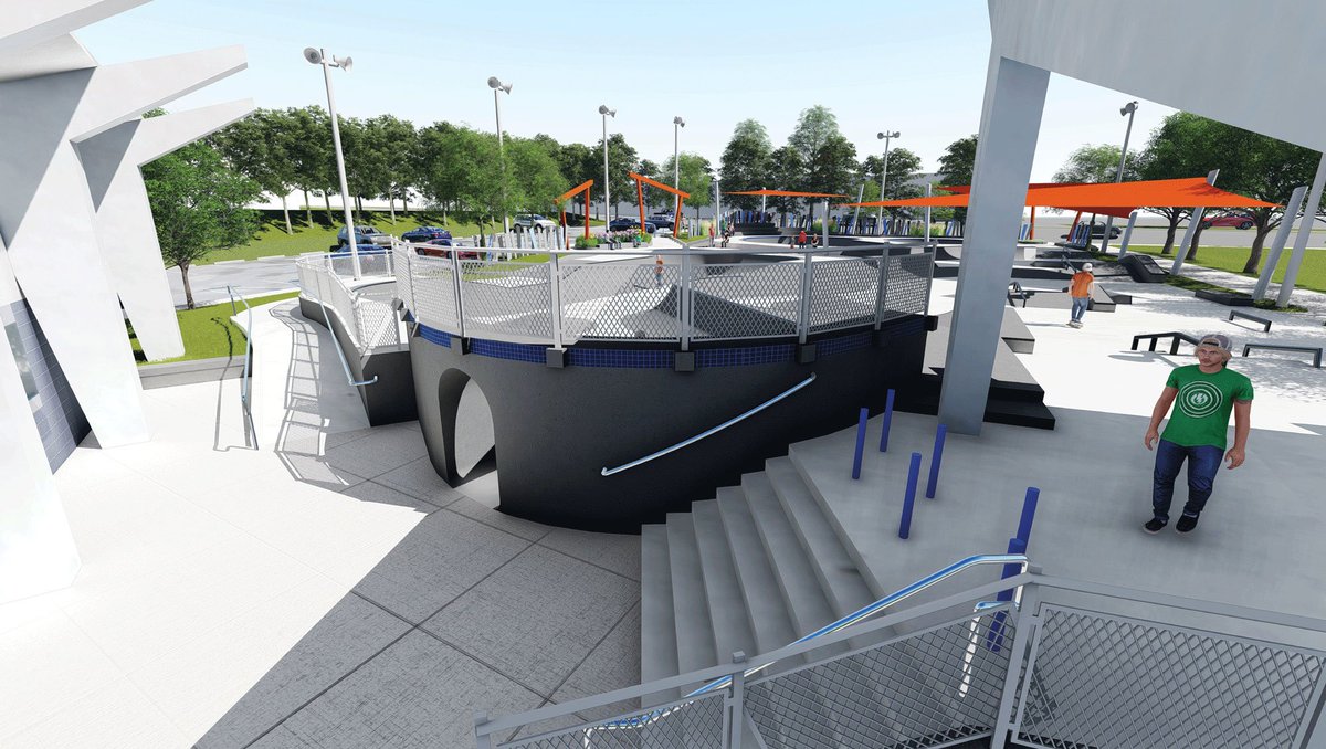 Attention #skaters: Powhatan Springs Skate Park will be revamped by <a href="/Teampainparks/">Team Pain Skateparks</a>. bit.ly/2NwiS7y