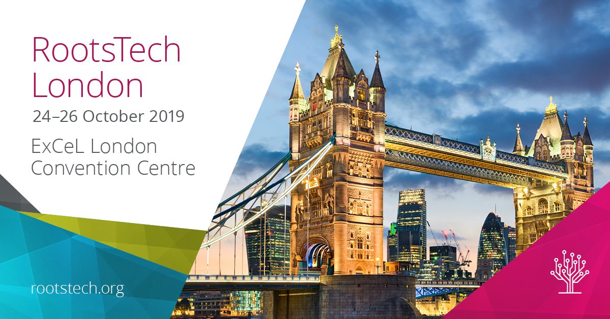 RootsTechConf's tweet image. In case you missed today's announcement, #RootsTech is coming to London! Click here to see the Facebook Live announcement and to learn details about the exciting expansion: bit.ly/2wo1FGD