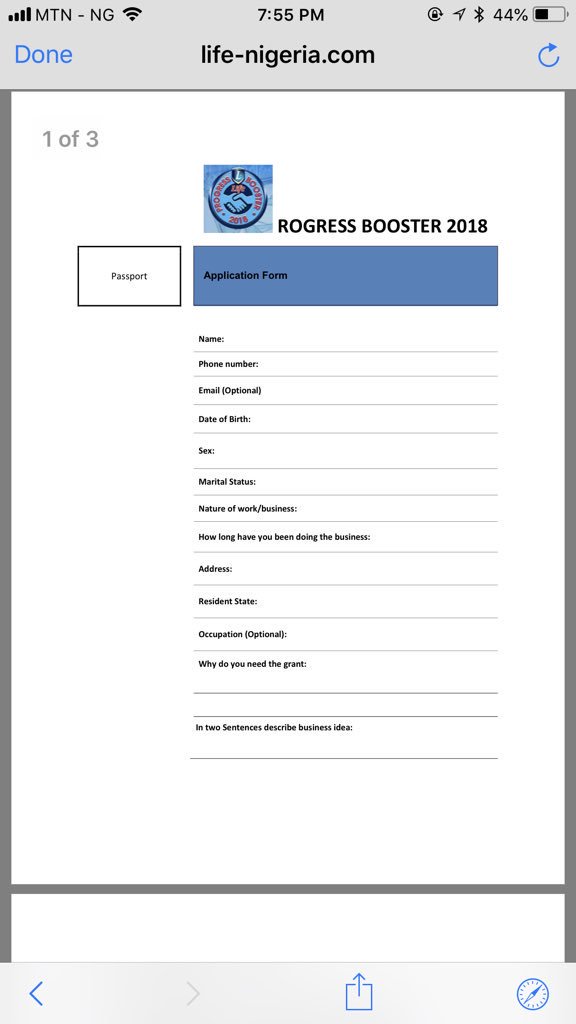 OlisaOsega's tweet photo. A lot of people have asked me how they can register for this @lifelager_ng progress booster grant, it's quite easy and straightforward. Just click the link >>> https://t.co/OUGwPXa0EF
Take advantage of this wonderful opportunity.
#LifeProgressBooster18 https://t.co/bVbBRXS0Ws