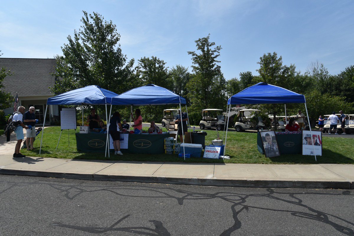 FallenPatriots's tweet photo. ⛳ The @Conspaorg Golf Tournament in Oxford, CT was a huge success today!  ⭐ CONSPA has been proud supporters of  Fallen Patriots for 5 years, providing $60,000 in donations, which equates to 10 years of college for Gold Star students.  📚🎓 We are so grateful for the support! https://t.co/5QjT1EyLbs
