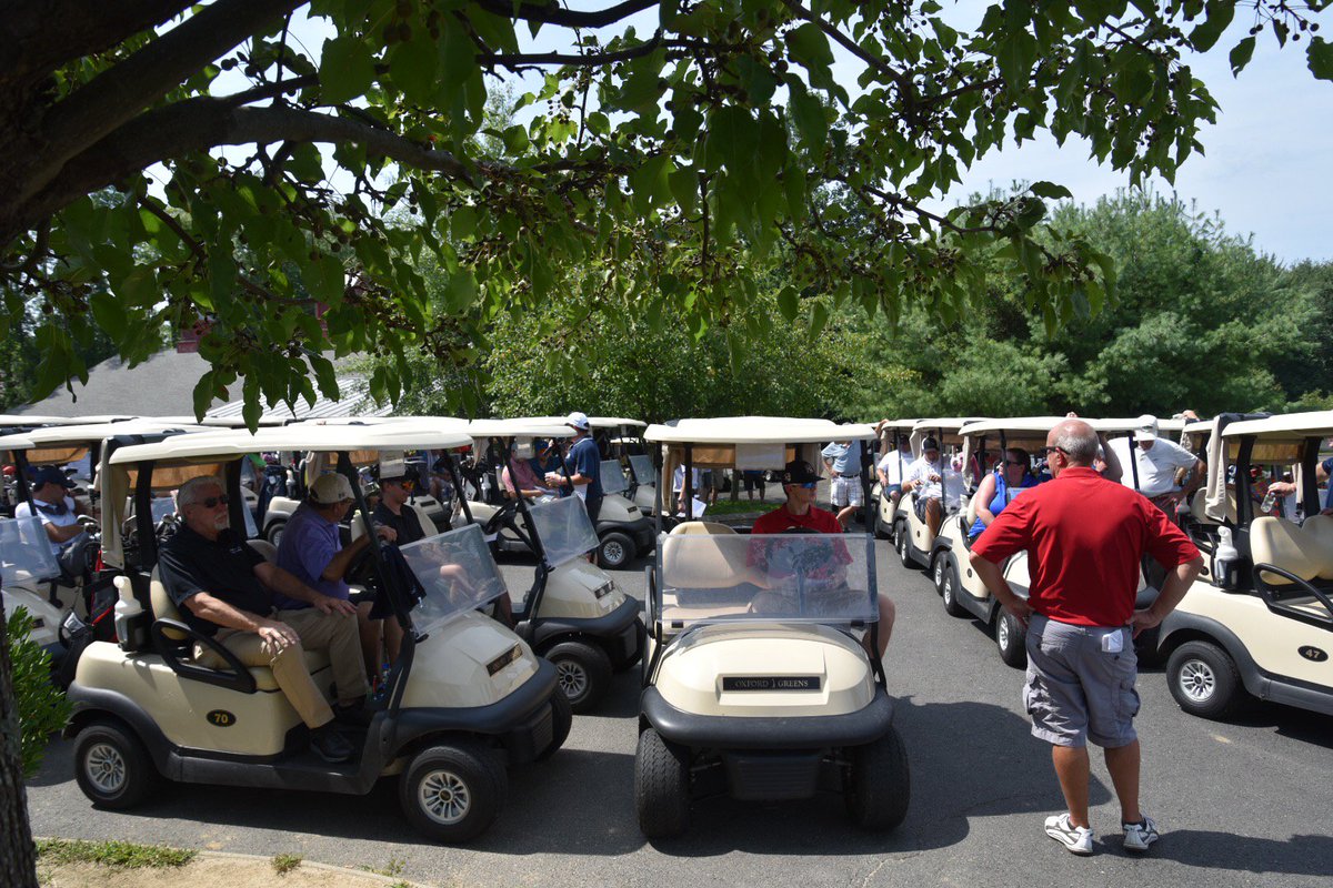 FallenPatriots's tweet photo. ⛳ The @Conspaorg Golf Tournament in Oxford, CT was a huge success today!  ⭐ CONSPA has been proud supporters of  Fallen Patriots for 5 years, providing $60,000 in donations, which equates to 10 years of college for Gold Star students.  📚🎓 We are so grateful for the support! https://t.co/5QjT1EyLbs
