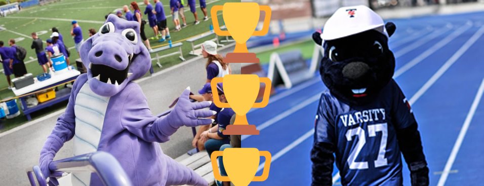 CBC's tweet photo. The Gaiter (@UBishops) VS. True Blue (@UofT) https://t.co/VypcmWjsIk