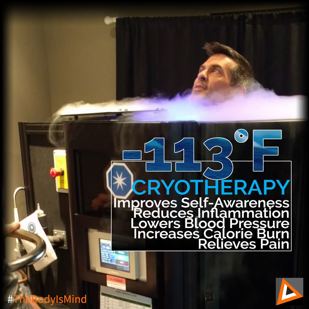 leskonley's tweet photo. Minus -113 degrees Fahrenheit! My 3rd Cryotherapy session at @synergy.sr @synergycryotherapy in Parker, CO. Feels energizing! This alternative ther... #TheBodyIsMind #Cryotherapy #Denver #Parker #UltimateHealingGuide #gyrotonic #accupunture #endofpain https://t.co/Tiet1Yc6Ta