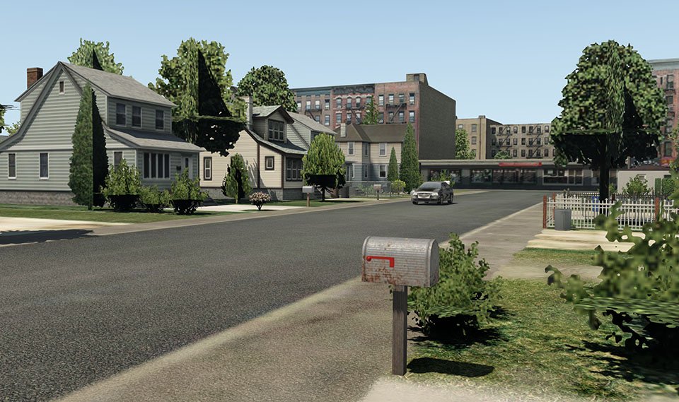 XPlaneOfficial's tweet photo. Fresh in v11.30: neighborhood auto-gen! #XPlane https://t.co/E4GrWxkjXw
