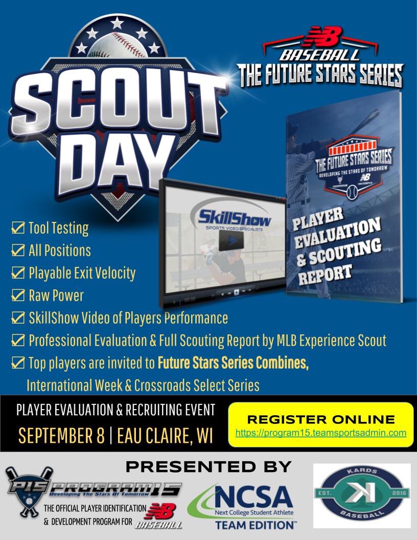 KardsAcademy (@kardsacademy) on Twitter photo Update to the <a href="/ftrstarsseries/">New Balance 𝗙𝘂𝘁𝘂𝗿𝗲 𝗦𝘁𝗮𝗿𝘀 𝗦𝗲𝗿𝗶𝗲𝘀</a> and Kards Scout Day info. Date has been moved from Sunday September 9th to Saturday September 8th. Make sure you are there! Update to the <a href="/ftrstarsseries/">New Balance 𝗙𝘂𝘁𝘂𝗿𝗲 𝗦𝘁𝗮𝗿𝘀 𝗦𝗲𝗿𝗶𝗲𝘀</a> and Kards Scout Day info. Date has been moved from Sunday September 9th to Saturday September 8th. Make sure you are there!