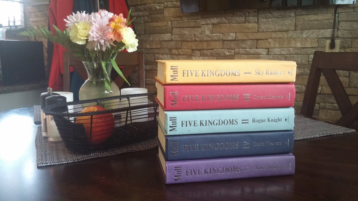 Absolutely loved this entire series by <a href="/brandonmull/">Brandon Mull</a>! Each book felt different from the rest, but still did a fantastic job of explaining the rules of every kingdom! I got so invested in the characters and the villians all felt fleshed out and truly evil! #BookReview #booklife