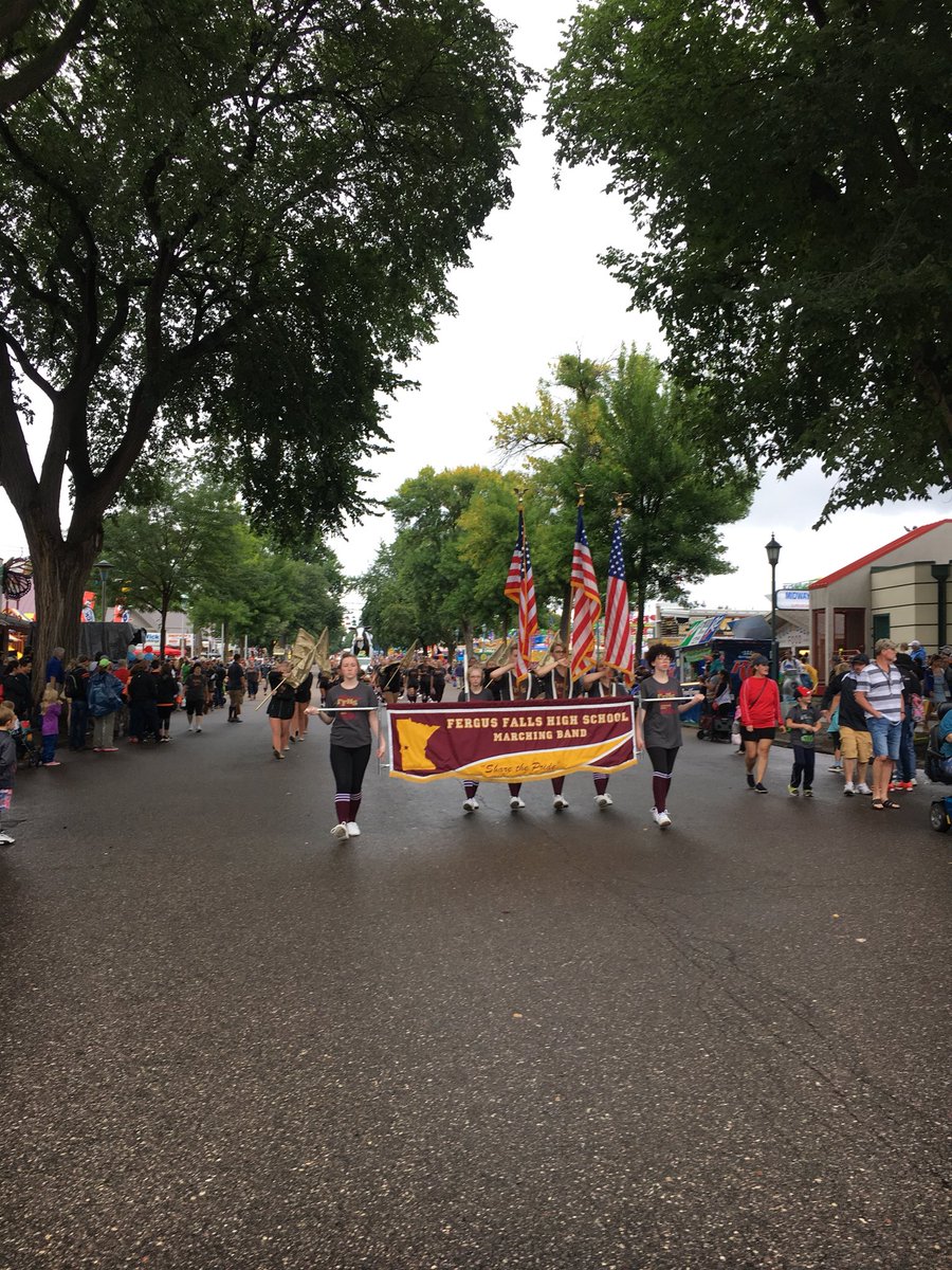 544Otters's tweet image. The FFHS Marching Band at the Mn State Fair today!