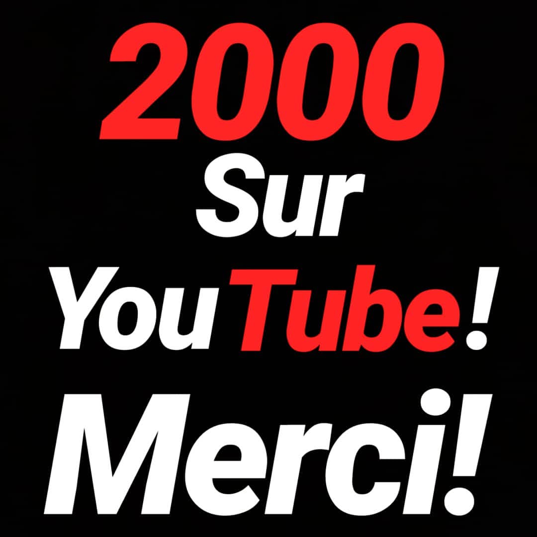 MikeCodeur's tweet image. On vient de passer la barre des 2000 abonnées sur #YouTube ! Merci à vous tous #codeurNomade ! youtube.com/c/MikeCodeurNo…