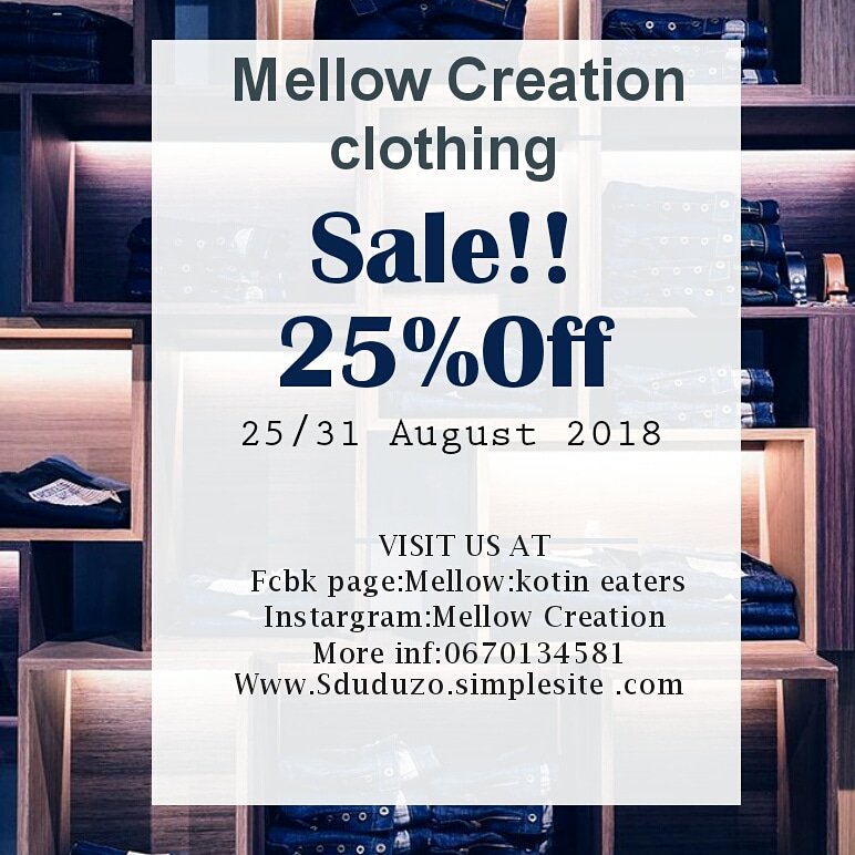 Mellow Creation SALE! !