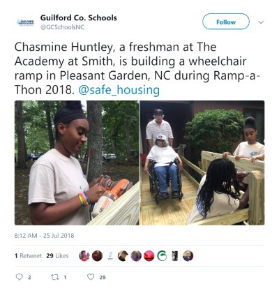 Hope Academy GSO tweet media