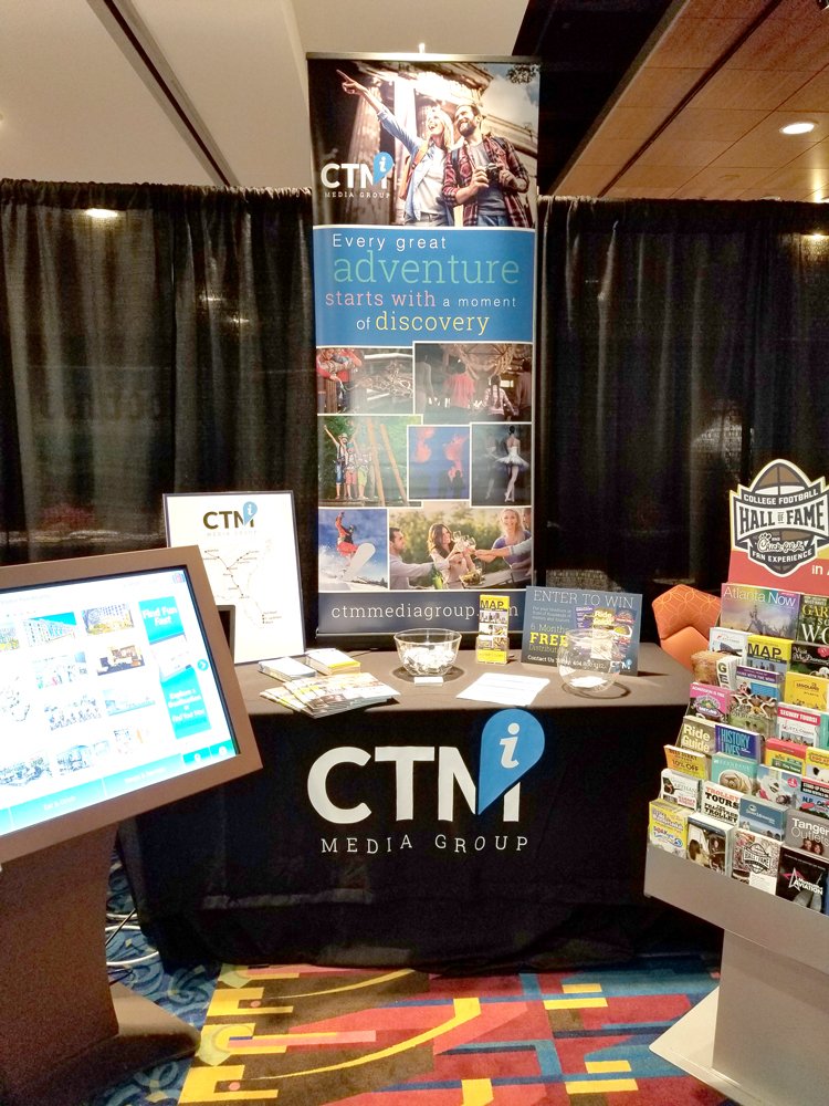 CTM is currently at the GA Tourism Conference today and tomorrow in Atlanta!  Stop by booth #46 to check out our #VisitorFun ExploreBoard and awesome giveaways! @georgiagtc @VisitorFun  #TourismMarketing #MomentOfDiscovery @CTMMediaFL