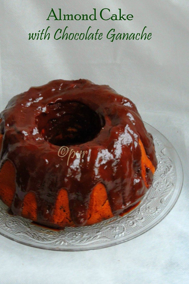 Almond Cake with Chocolate Ganache 
#AwesomeRecipe 😍😍😍
buff.ly/2NpKET0