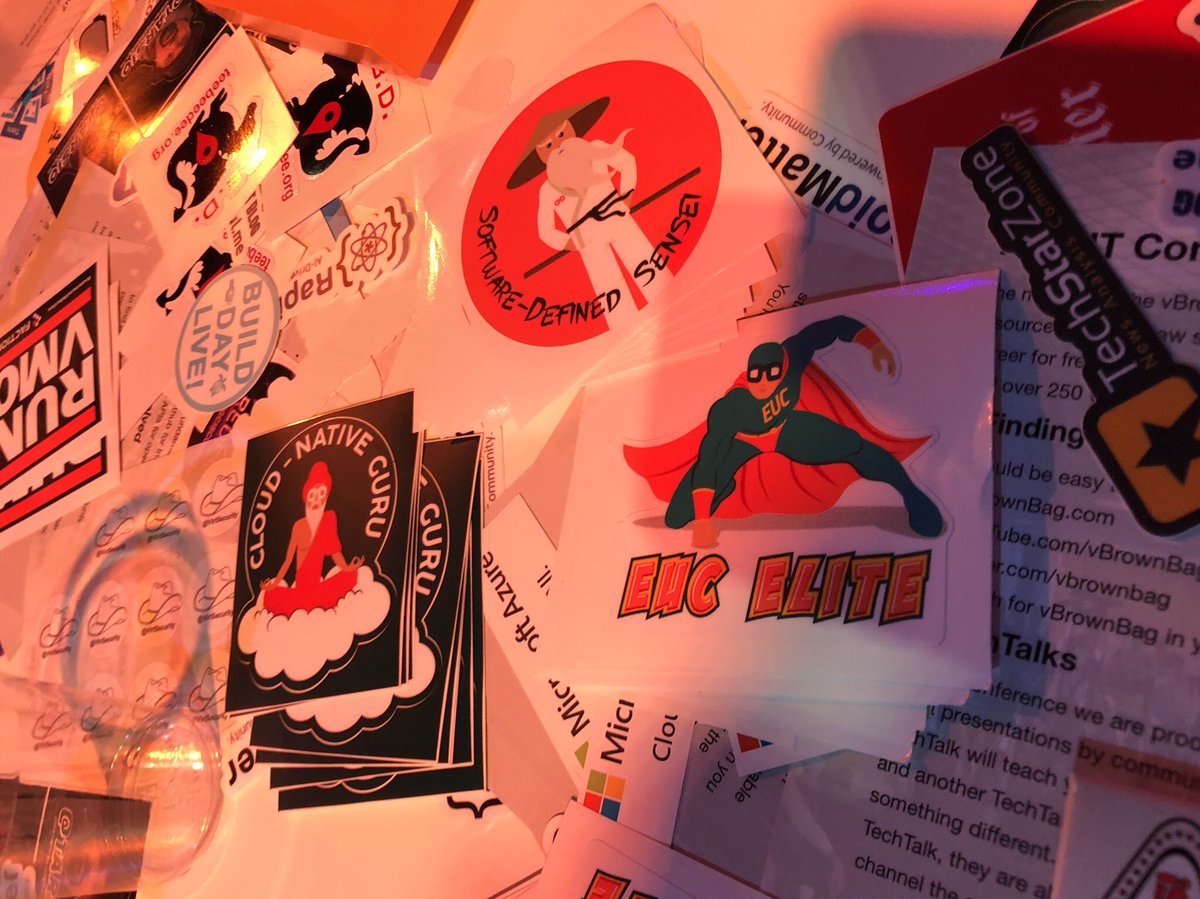 vhojan's tweet photo. More @ITQ stickers can be found at the blogger tables in #VMvillage #CloudNativeGuru #SoftwareDefinedSensei #EUCElite https://t.co/zAgMtg5mDK