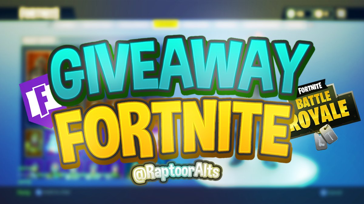 RT= #FORTNITE ACCOUNT

FOLLOW <a href="/RaptoorAlts/">ERICK</a> <a href="/ImWhiskers_/">HolaSoySub</a> @OpZconcours @Crxmsons <a href="/FortniteJobs/">Cozap  🔥</a> 

END: 30 MINUTES
