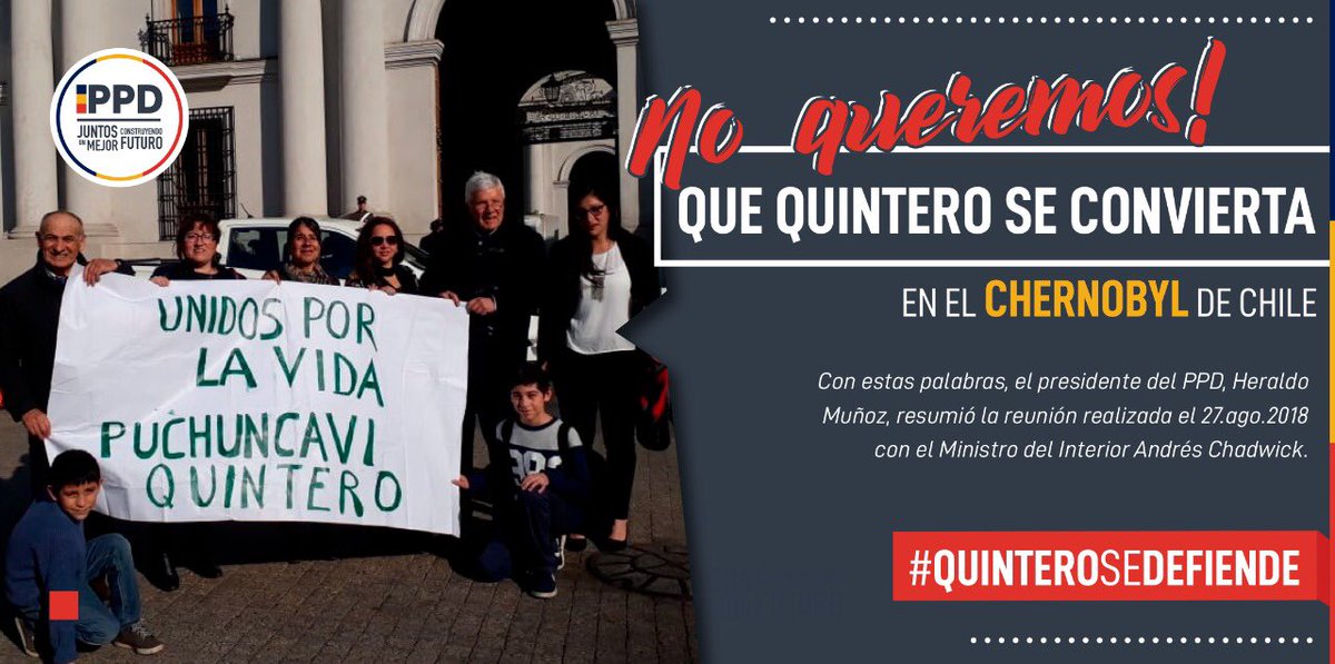 sebas_vergara's tweet photo. Basta con mentir a la comunidad , la contaminación en Quintero es un hecho , y su gente no se vende por migajas https://t.co/0o6uvoDcCL