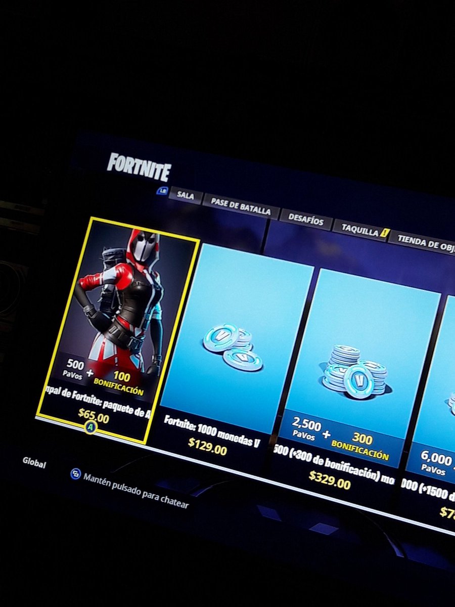 1 reply 0 retweets 1 like - fortnite pavos precio mexico