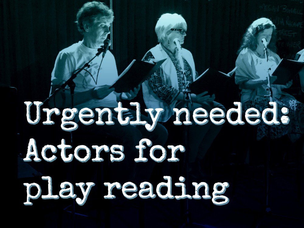 Urgently needed: actors for play reading. 
Theatre Wakefield is still short a couple of actors for our play reading of "The Trouble With Ninjas” at the <a href="/tadafestival/">Ta Da! Performing Arts Festival Wakefield</a> in Wakefield Qc on Sept 8. 
No memorization. Performance with script in hand.
bit.ly/2woXF7S