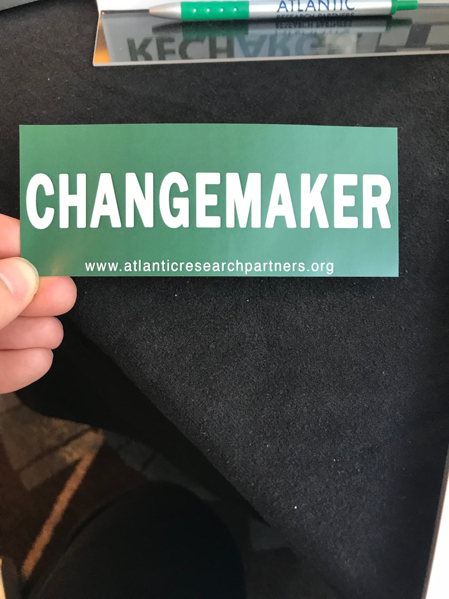 Come see us and grab your #changemaker sticker at the closing reception in Prairie B #LEAPinnnovatED18