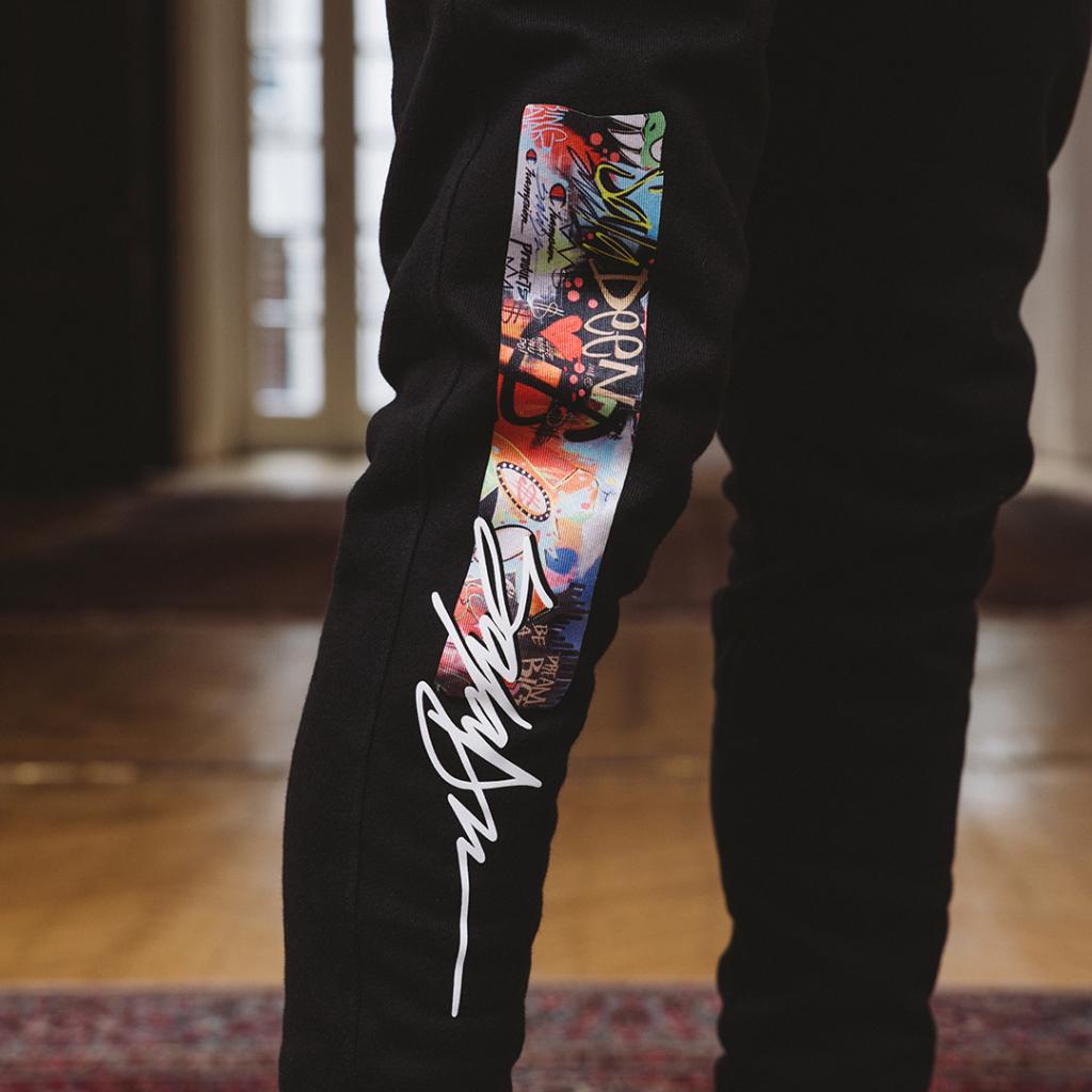 king saladeen x champion money bear hoodie