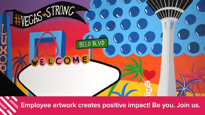 SutherlandHires's tweet photo. It’s a creative week at Sutherland! Check out how our #SutherlandStrong Las Vegas employees made an impact at work place with their touch of art. #EmployeeCreativeWeek #SutherlandLife #SutherlandImpact https://t.co/OfMbDaLxf7