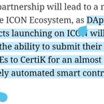 $ICX's partnership with @certikorg enables formal verification of all smart contracts deployed on the platform.
Founder of $CTK, Ronghui Gu, is an advisor to @helloiconworld's global accelerator program: ICX Station. 