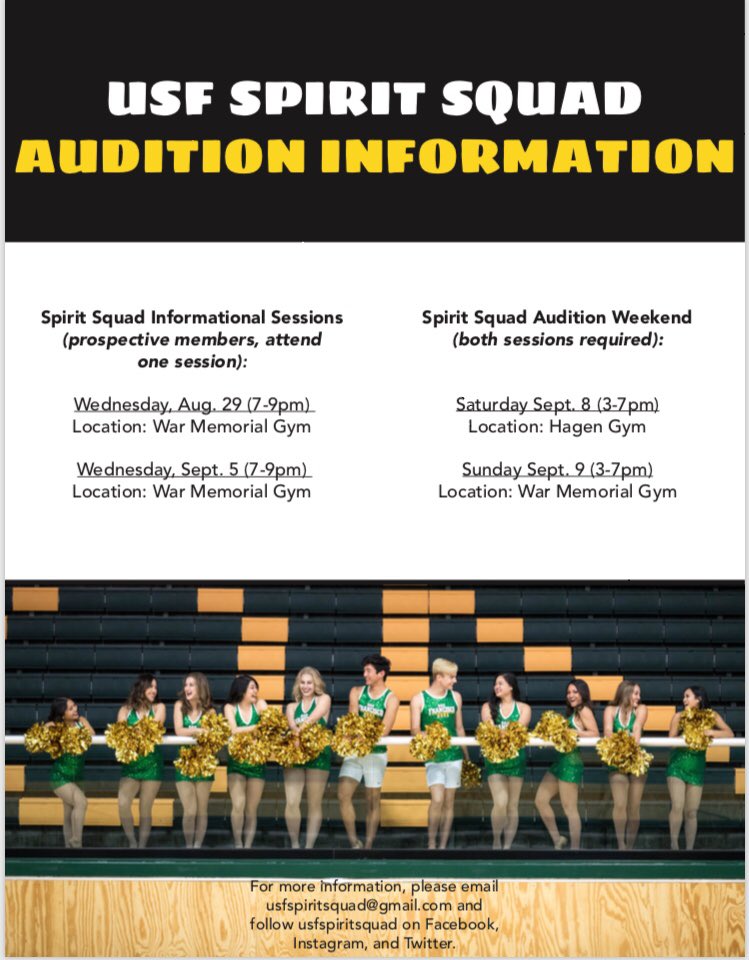 USF Spirit Squad tweet media