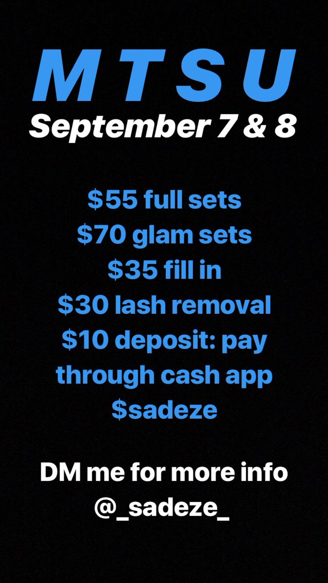 _sadeze_'s tweet photo. Will be in Murfreesboro September 7th &amp; 8th #mtsu #mtsu18 #mtsu19 #mtsu20 #mtsu21 #mtsu22 https://t.co/Reb4aPMopV