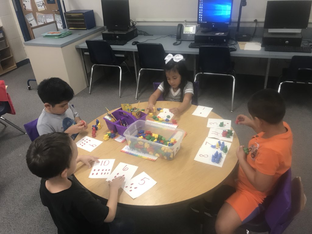 MrsDavis_ESE's tweet photo. Power of play! Counting using different math manipulatives during math workstations! #NothingButExcellence #NBE #welearnwhileweplay #HumbleISDJOY @HumbleISD @HumbleISD_NBE @ElizabethFagen https://t.co/05Wy4GLSM1