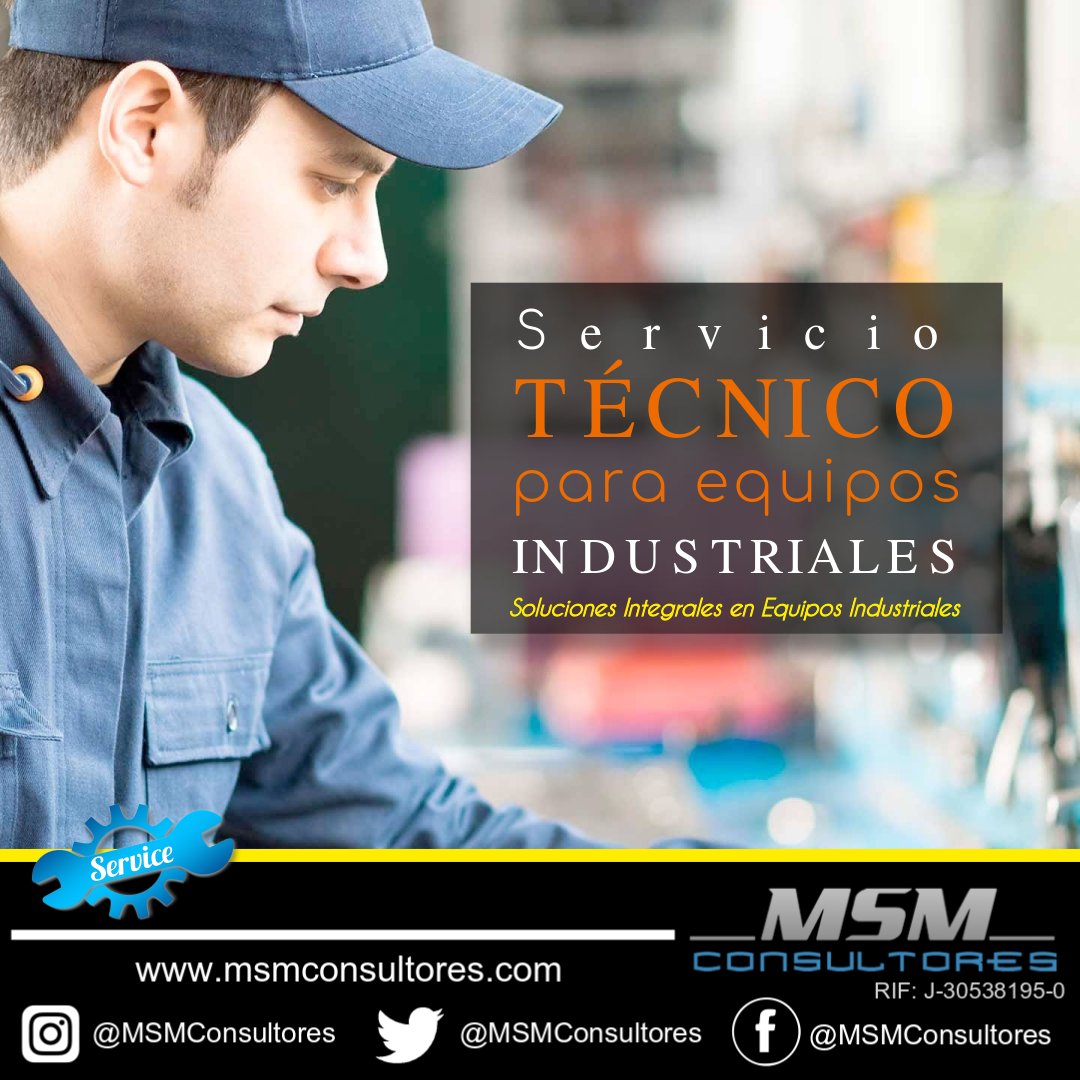 MSMConsultores's tweet photo. En @MSMConsultores contamos con el Dpto. de Servicio Técnico el cual ofrece: 

- Instalación.
- Diagnostico.
- Mantenimiento Preventivo.
- Mantenimiento Correctivo.
- Reparación.

De: 

#Codificadores
.
#Llenadoras
.
#Selladoras
.
#Equipos 
.
#ServicioTécnico
.
#Venezuela https://t.co/kD6lG6A4iL