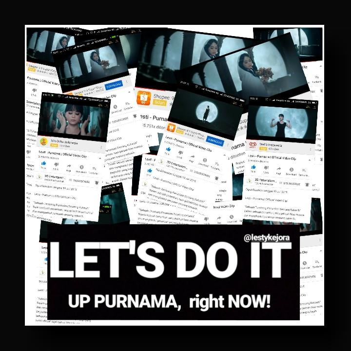 Jangan Lupa sambil nge HT sambil Up Purnama,  kita bisa..  PASTI BISA..! sukses untuk kalian. Aamiin

#LestyDiSarahSechanNetTv