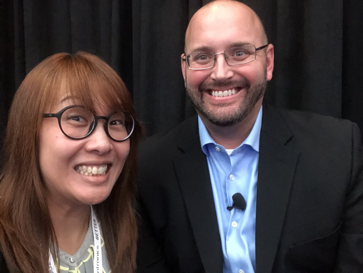 MeilinLow's tweet photo. Behind the scenes #4 at #PolycomAscend2018. Chris Struzina all mic-ed up for his session, up next! Competitive Intelligence.. yet another exclusive NDA session for our valued Partners! @PolycomAPAC @Plantronics https://t.co/OeaSMnykEN