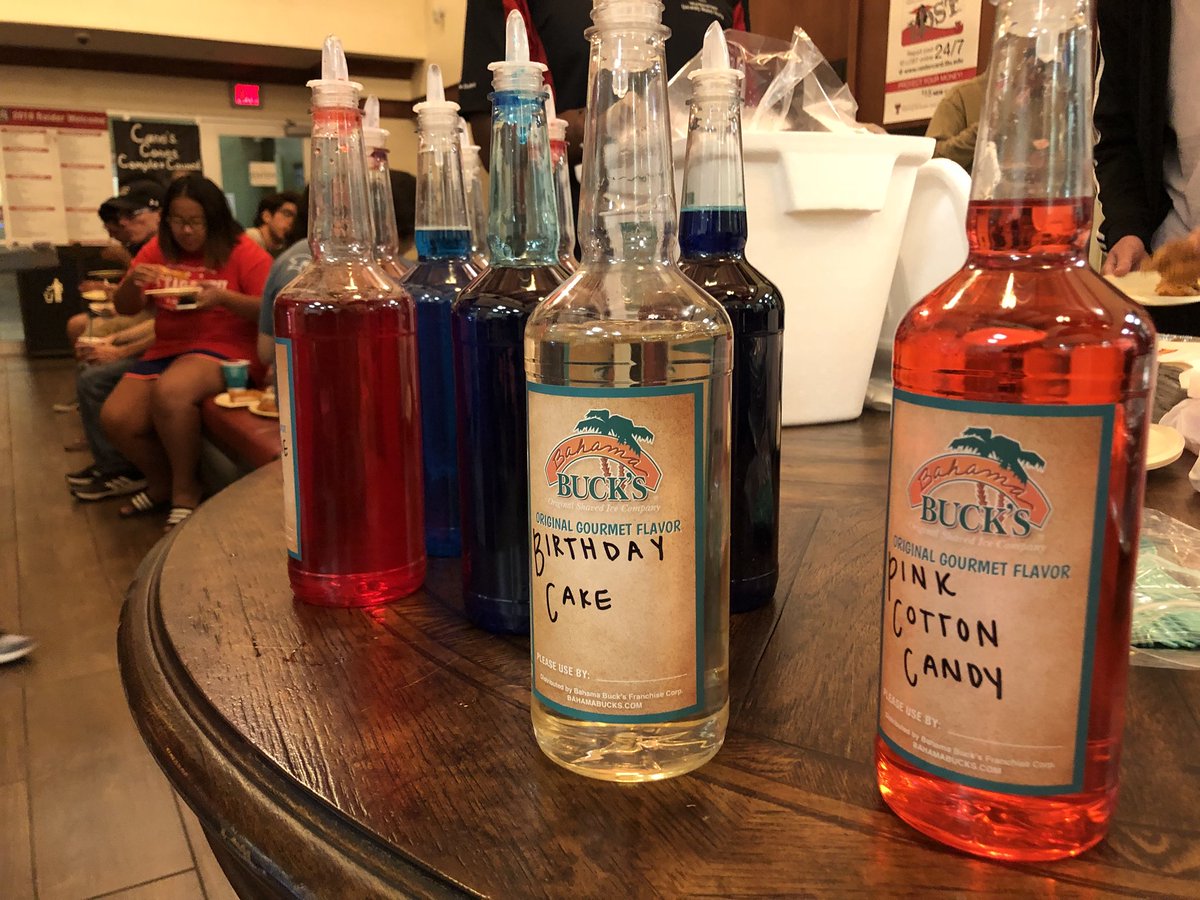 West Village TTU on Twitter downstairs now for Cane’s, Cones