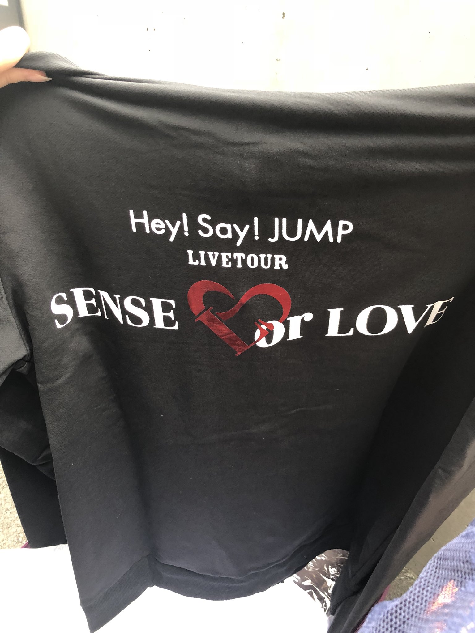 ゆうだい Hey Say Jump Live Tour 18 Sense Or Loveグッズ パーカー ゆうだい Hey Say Jump Live Tour 18 Sense Or Loveグッズ パーカー