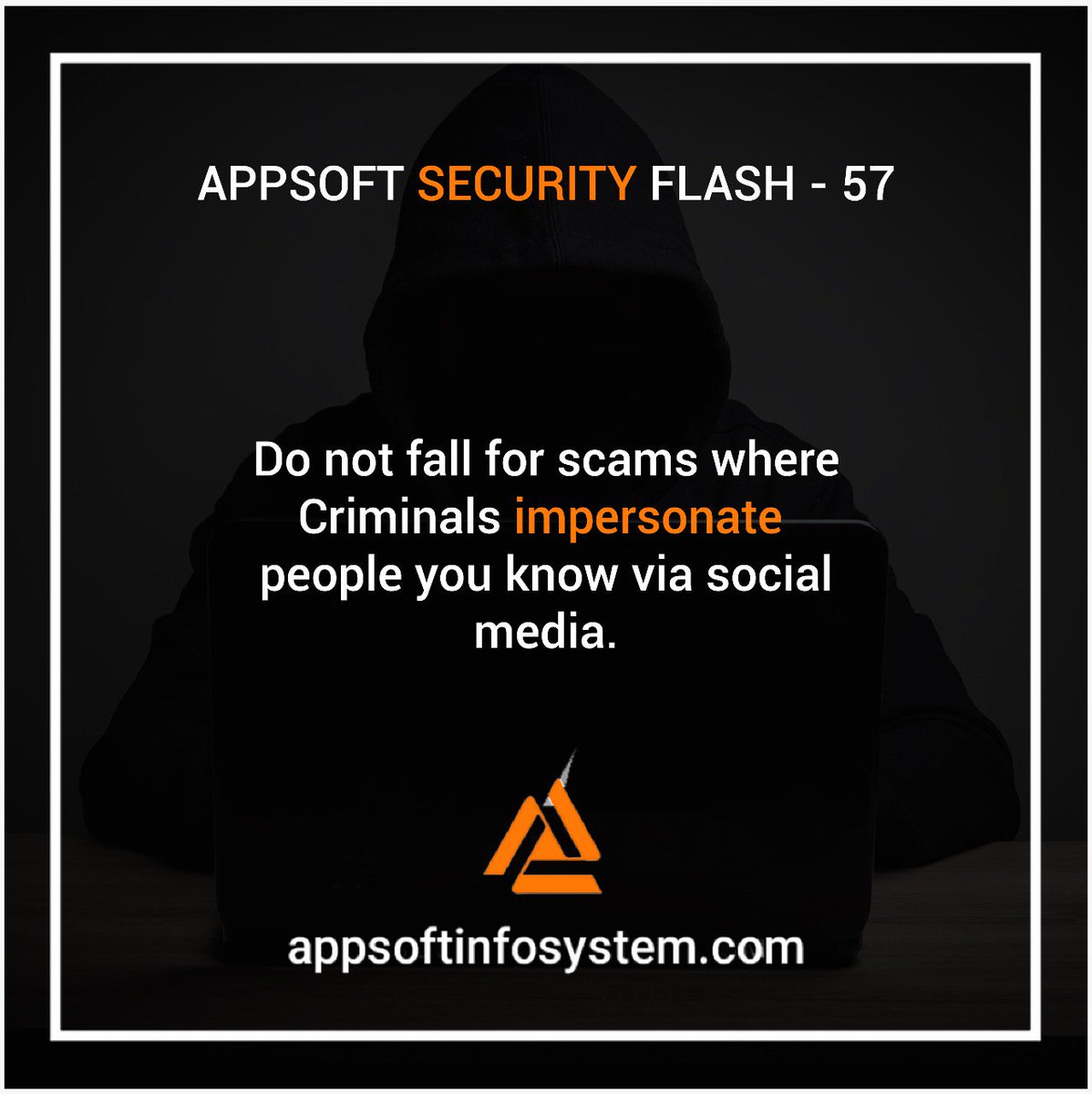 appsoftinfo's tweet photo. #cybersecurity #security #infosec #SocialMedia #scams https://t.co/grzyUY2UaB