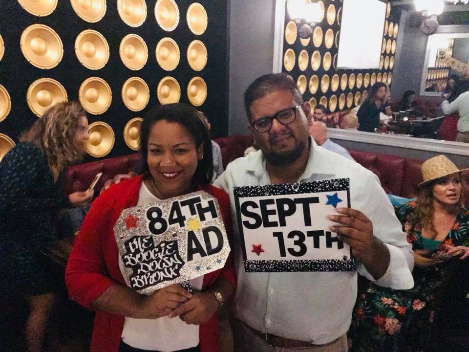 AmandaSeptimo's tweet photo. Look at these signs made by @CarleneNYC! Had such a great time at @beatstronyc last night! Grateful to everyone who came out to support & to the lovely hosts who made sure every detail was perfect. We are two weeks away! Join us as we race toward #SeptimoInSeptember! https://t.co/jjICde79ij