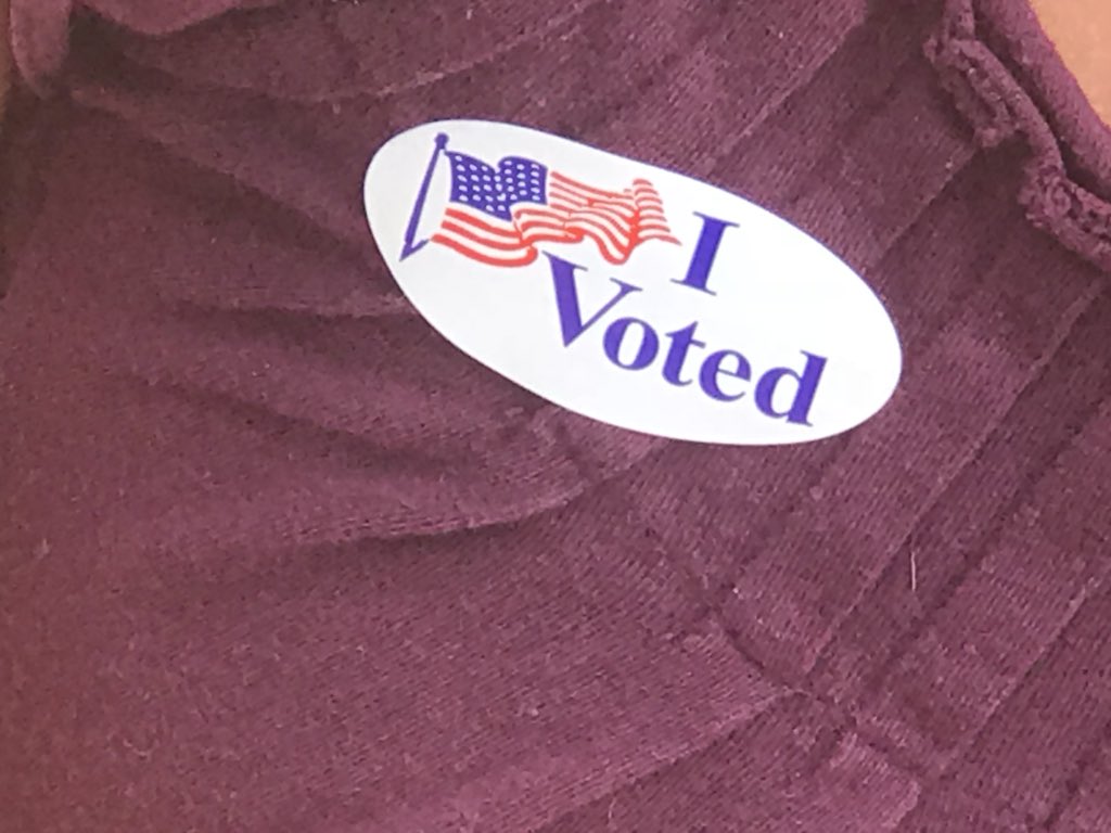 gpallone13's tweet photo. I VOTED: more than 56-thousand voters cast ballots in #Brevard so far today. Still nearly an hour until polls close. @votebrevard #primary2018 @MyNews13 https://t.co/yoI9IsCh3V