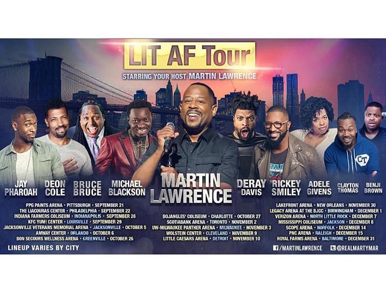 WAMO1073PGH's tweet photo. #WAMO100 #WAMOCelebReport #WAMOFunFacts #WAMOAds #WAMOApprovedEvents •••• Come laugh and be #Lit at the #LitAFTour ‼️ Do you see this lineup ‼️It’s going to be Lit ‼️ https://t.co/RIIlQsD9U7