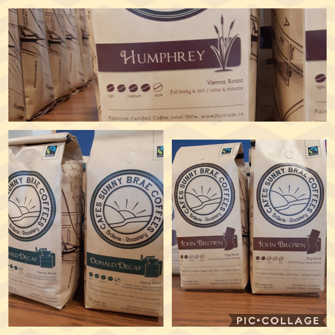 MelanieLAube's tweet photo. Les animateurs qui nous offraient des ateliers ont bien mérité leur bon p'tit café de Sunny Brae Coffee!! ☕ #13M2018 https://t.co/dEwG8Ryo5C