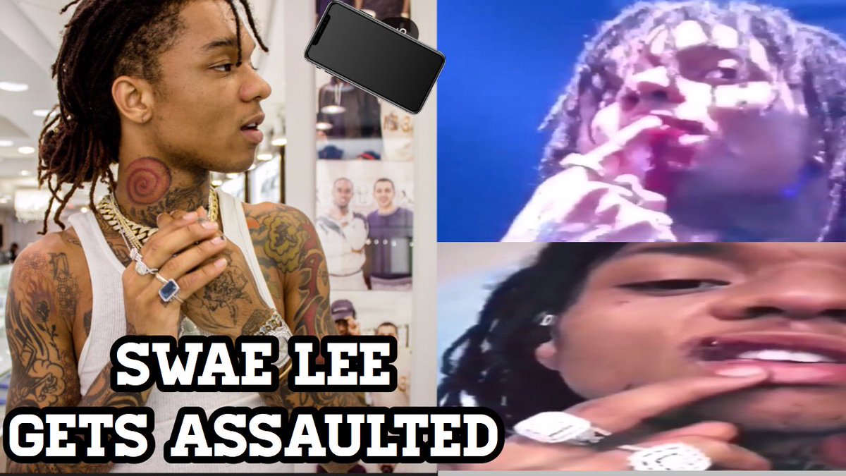 MediaOutlet5's tweet photo. Swae Lee Gets lip BUSTED &amp; ASSAULTED By CRAZY Fan! https://t.co/VCTfjsGuo7 #swaelee #nickiminaj #cardib #hiphop #drake #swae #riplip https://t.co/J5wsqtUrFn
