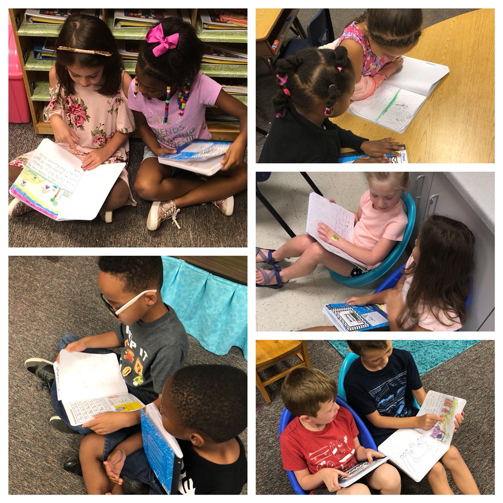 Sharing our small moments story with a partner. Loved all the compliments and kind words my students shared with each other! ❤️