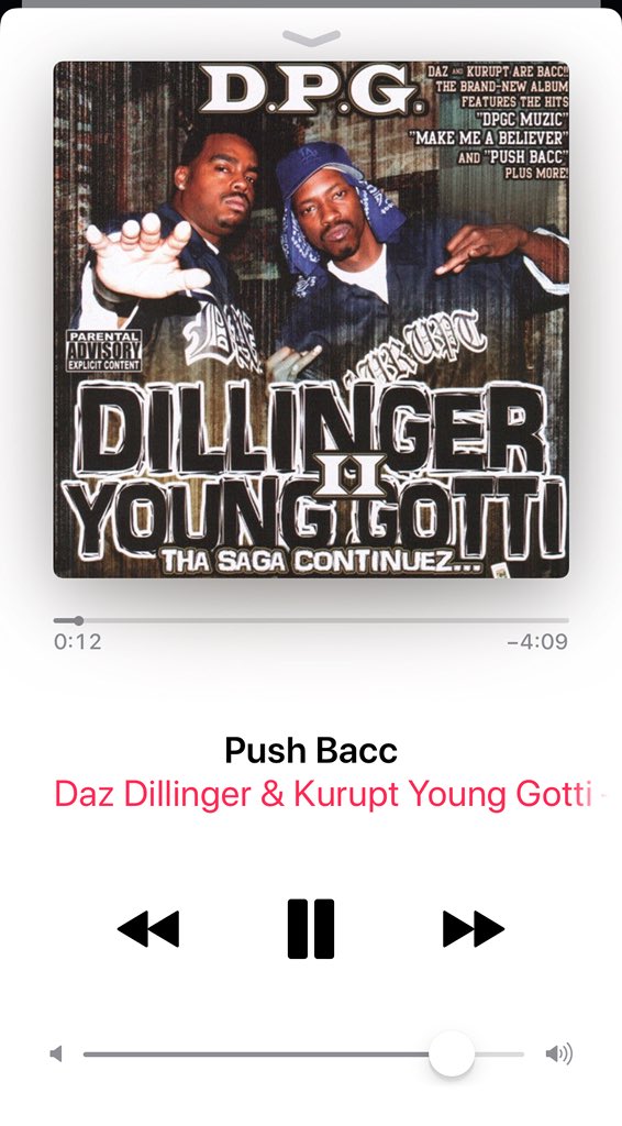 QuadrupleOGee's tweet photo. Straight BANGING this classic Dogg Pound on the way home 🔥🔥🔥 @DAZDILLINGER @kurupt_gotti https://t.co/y3vkxgnSIm