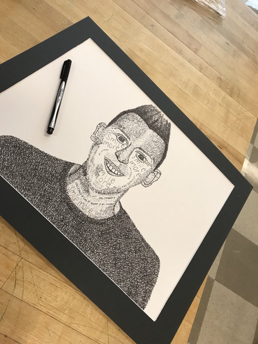 teaganturley's tweet photo. “Smile More” written 37372929281817 times over and over again of my favorite YouTuber - @RomanAtwood 🙂🙂🖊 https://t.co/BgiKt6nGfe