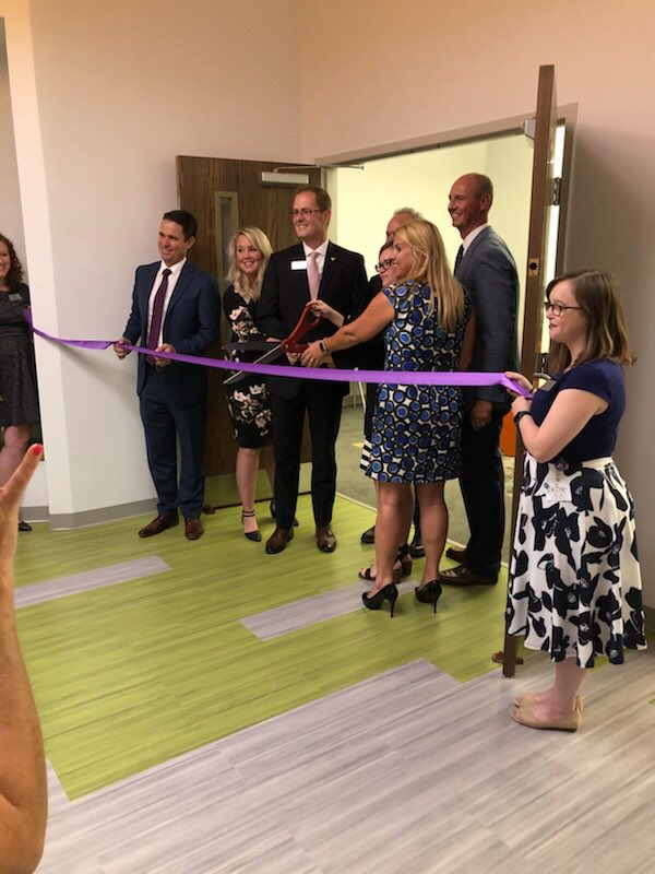 JCPS_SACschools's tweet photo. Thank you @louisvillemayor and @JCPSSuper for your continued support at Home of the Innocents ribbon cutting ceremony.  Both of your heart felt messages written to our students speaks volumes!! @JCPSAsstSuptES3 https://t.co/284ay4TWaR