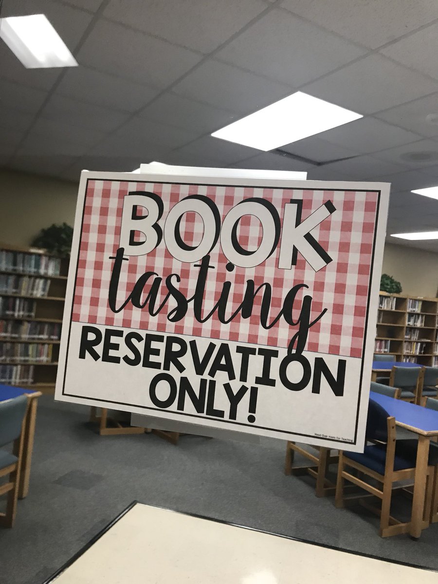 LibrarianJonesy's tweet photo. So excited about our book tasting tomorrow! #AgnewGrit #AgnewLibrary #MISDLibraries #CultureofReading https://t.co/JjCAahQ0PH