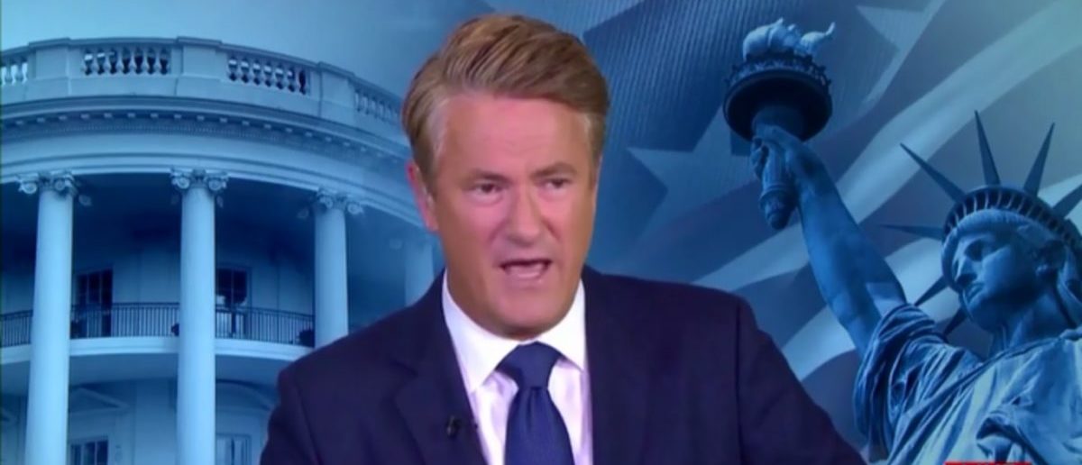 DailyCaller's tweet photo. Joe Scarborough Says Presidents Shouldnโt Get Credit For Economic Booms, Then Credits Obama And Flip-Flops Again https://t.co/mAs6zlXjWk https://t.co/7sH9rnSqzu